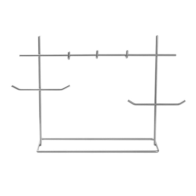Kancalı Metal Takı Standı - Gri