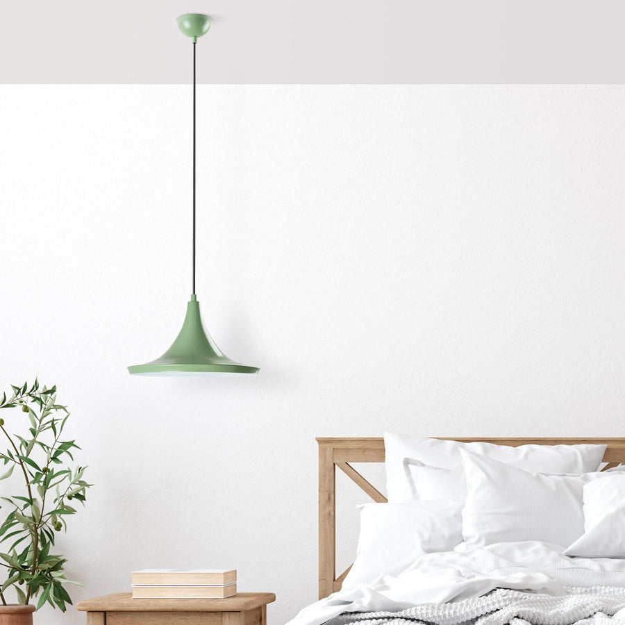 Trompet Metal Tekli Sarkıt - Yesil