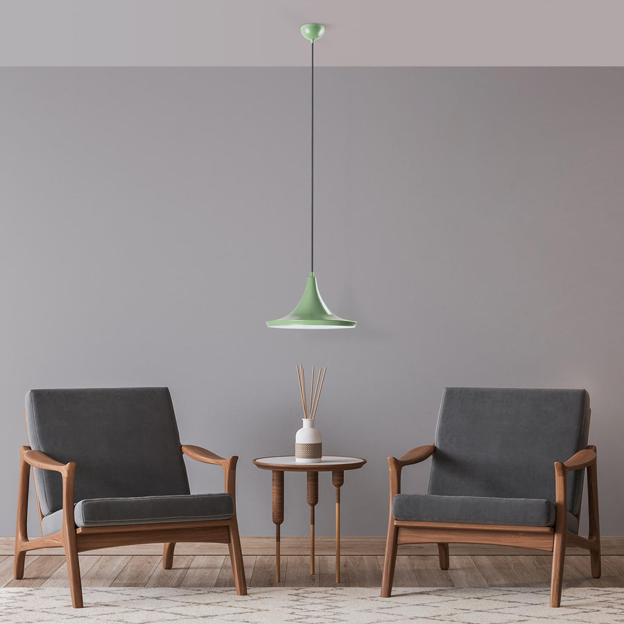 Trompet Metal Tekli Sarkıt - Yesil