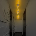 Çift Çubuk Modern LED Avize - Altın