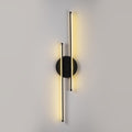 Çift Çubuk Modern LED Aplik - Siyah