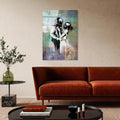 Banksy Dalgic Cam Tablo - Cok-Renkli