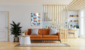 FUN Yazili Pop-Art Cam Tablo - Mavi