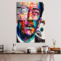 Salvador Dali Pop-Art Cam Tablo - Cok-Renkli