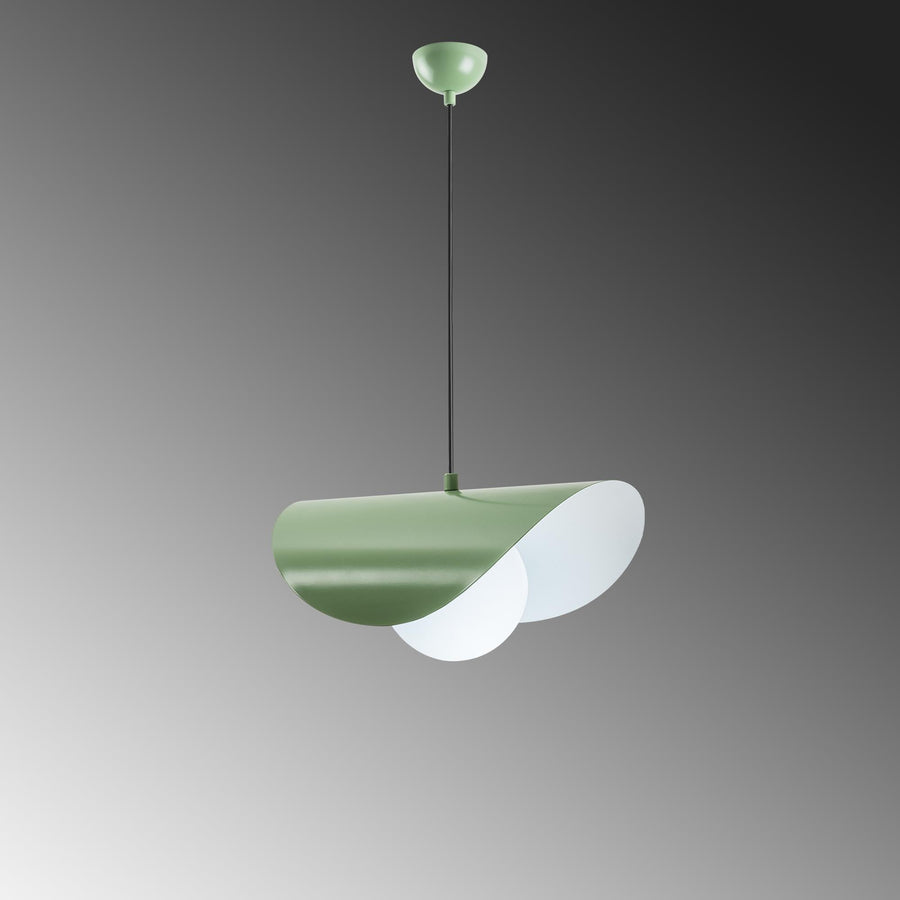 Mint Yeşil Camlı Tekli Sarkıt - Yesil