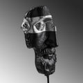 Antik Bust Sanatsal Polyester Heykel Obje - Siyah