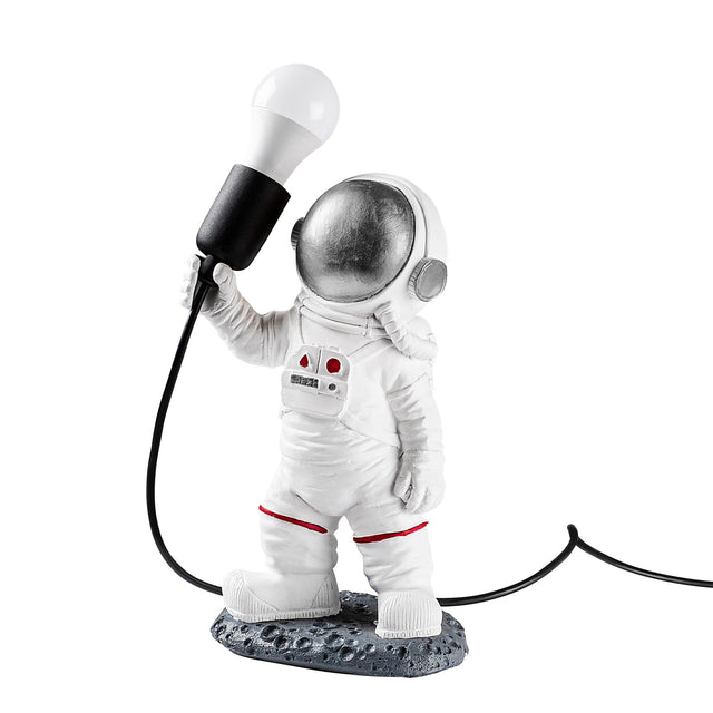 Astronot Polyester Masa Lambasi - Gumus Vizorlu