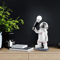 Astronot Polyester Masa Lambasi - Gumus Vizorlu