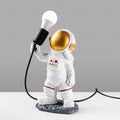 Astronot Polyester Masa Lambasi - Beyaz