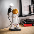 Astronot Polyester Masa Lambasi - Beyaz