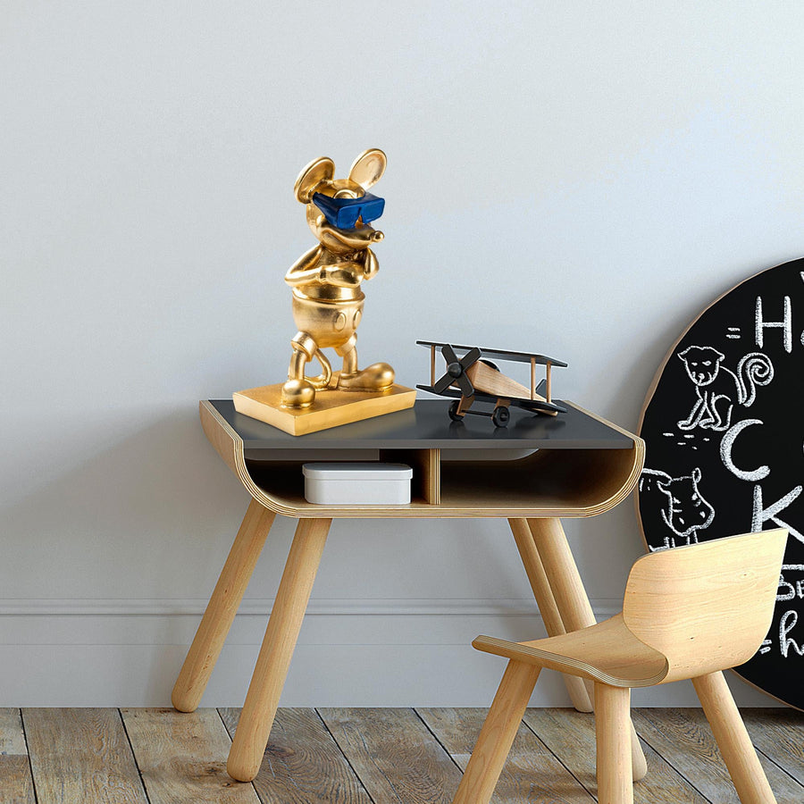 Fare Karakteri Pop-Art Polyester Heykel - Altin
