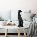 Panter Modern Polyester Heykel - Siyah