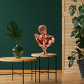 Atletik Erkek Klasik Polyester Bust - Bakir