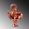 Atletik Erkek Klasik Polyester Bust - Bakir