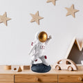 Astronot Polyester Heykel - Beyaz