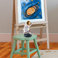 Astronot Polyester Heykel - Beyaz