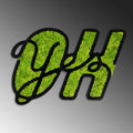OH Yazili Yosun Metal Duvar Panosu - Yesil