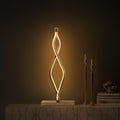 Spiral Metal Masa Lambası - Altin
