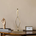 Spiral Metal Masa Lambası - Altin