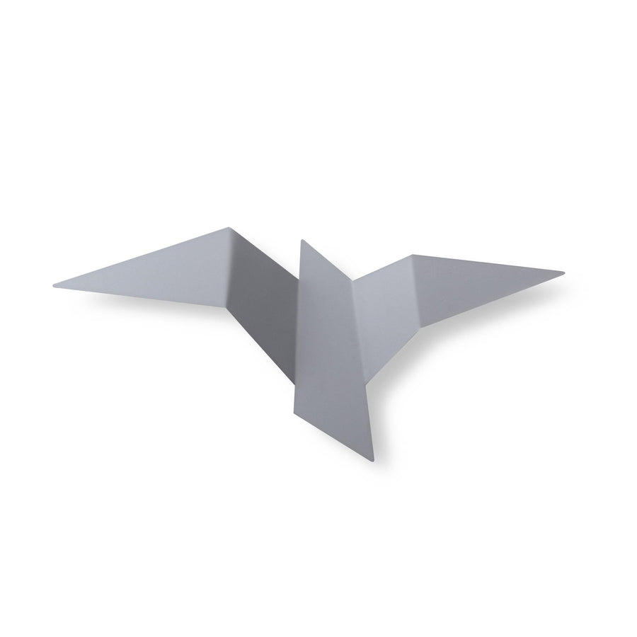 Origami Kuş Büyük Boy LED Aplik - Beyaz