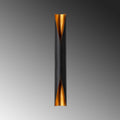 Spiral Metal Tekli Aplik - Siyah