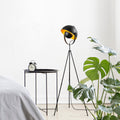 Spot Kafa Tripod Metal Lambader - Siyah