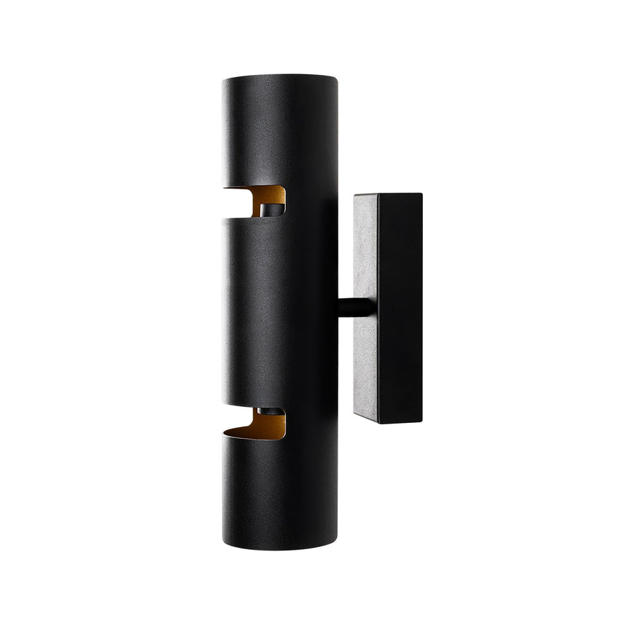 Cift Silindirli Metal Aplik - Siyah