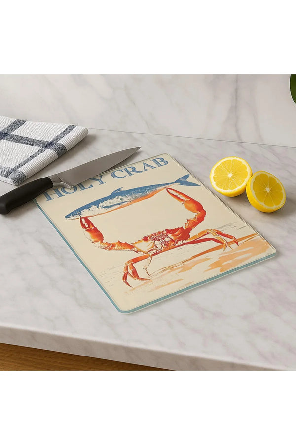 Cam Kesme Tahtası 20x30 cm | Temperli Cam | Hijyenik ve Dayanıklı Mutfak Gereci | KSME56