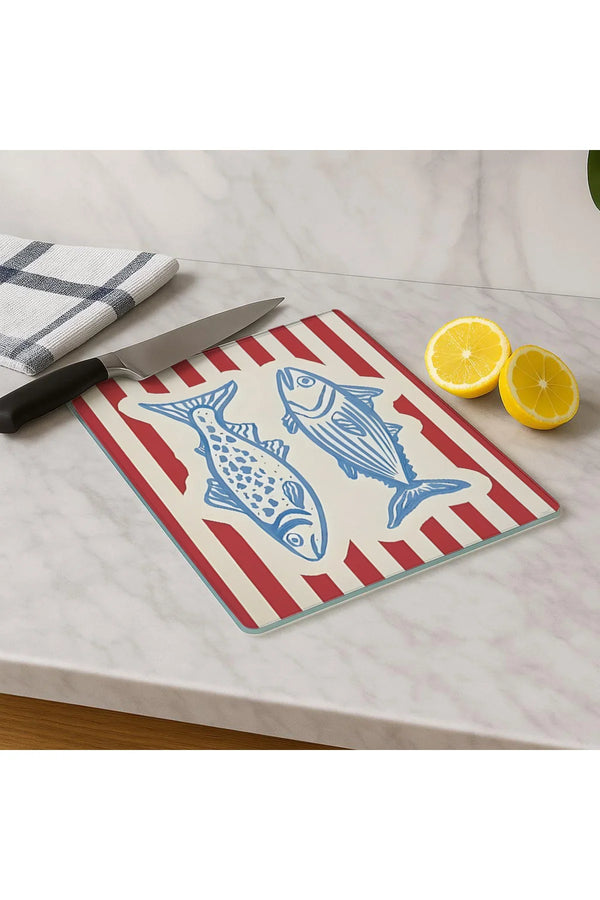 Cam Kesme Tahtası 20x30 cm | Temperli Cam | Hijyenik ve Dayanıklı Mutfak Gereci | KSME29