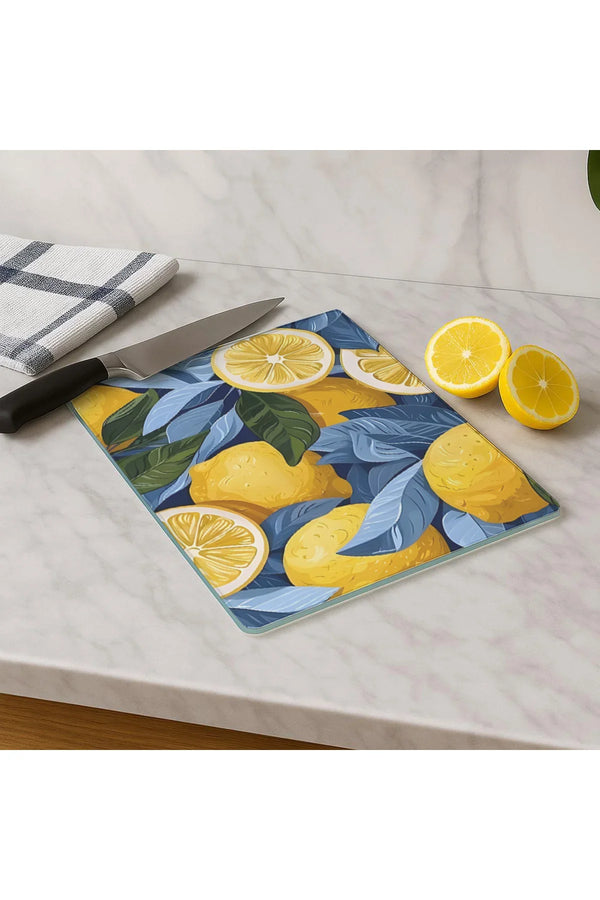 Cam Kesme Tahtası 20x30 cm | Temperli Cam | Hijyenik ve Dayanıklı Mutfak Gereci | KSME58