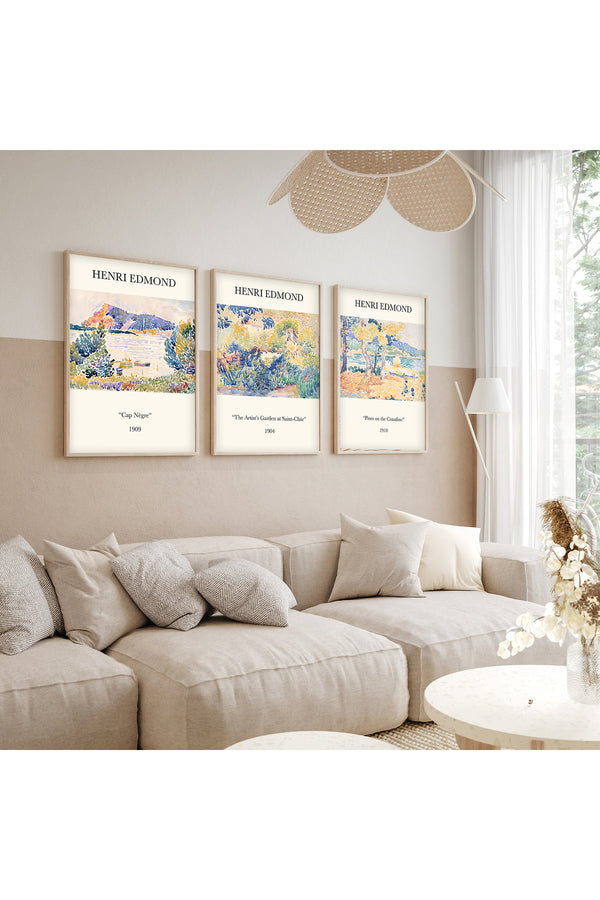 Sanatçı Temalı Çerçeveli Tablo Seti - 3’lü Set | huhu266
