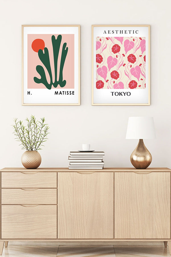 Modern Aesthetic Tablo Seti - Renkli 2’li Set | huhu166