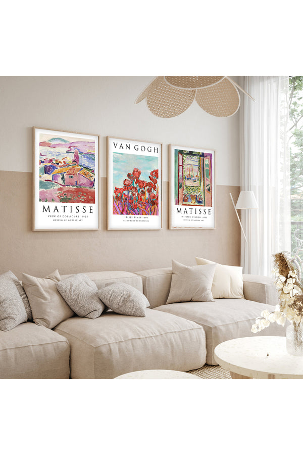 Sanat Eserleri Tablo Seti - Modern 3’lü Set | huhu268