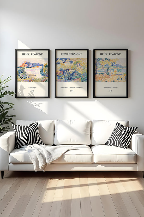Sanatçı Temalı Çerçeveli Tablo Seti - 3’lü Set | huhu266