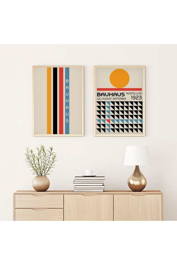 Bauhaus Temalı Modern Tablo Seti - 2’li Set | huhu245