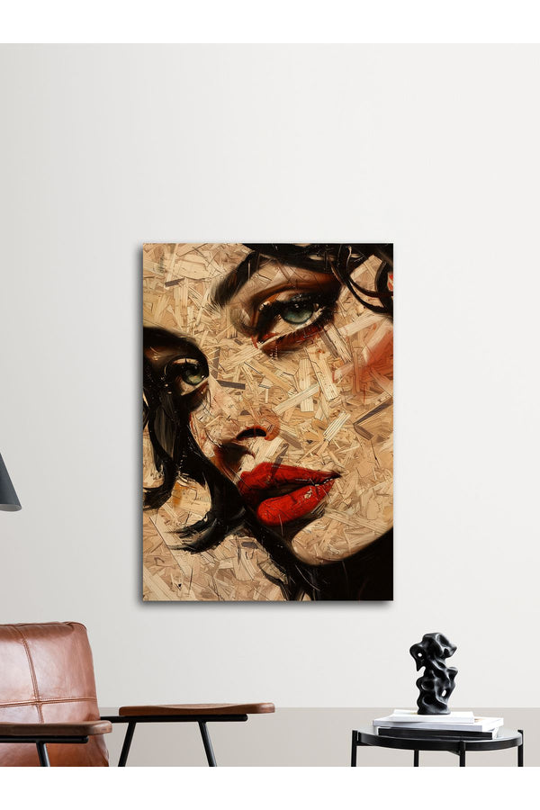 Soyut Kadın Portresi Tablo - Modern Sanat | Huhu313