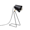 Tripod Ayaklı Metal Masa Lambası - Siyah