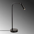 LED Okuma Metal Masa Lambası - Siyah
