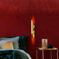 Flare Modern Metal Tekli Aplik - Altin