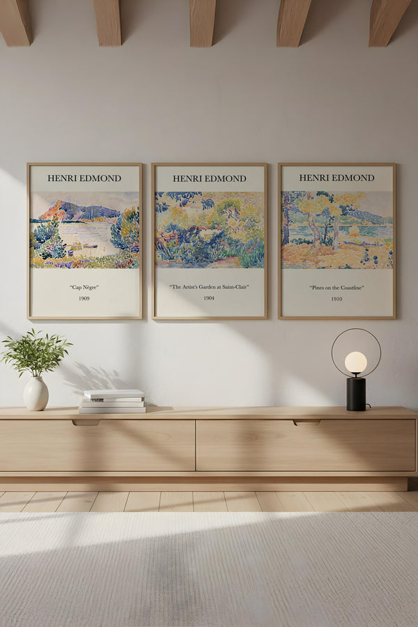 Sanatçı Temalı Çerçeveli Tablo Seti - 3’lü Set | huhu266