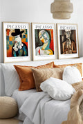 Ahşap Çerçeveli Pablo Picasso Tablo Seti | Huhu542