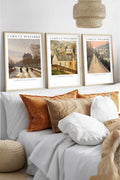 Ahşap Çerçeveli Camille Pissarro Tablo Seti | Huhu550