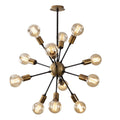 Sputnik 12'li Metal Avize - Altin