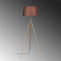 Tripod Metal Lambader - Kahve