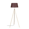 Tripod Metal Lambader - Kahve