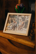 15×21 Cm İskandinav Ahşap Fotoğraf Çerçevesi – Dekoratif Masa & Duvar | DA1521