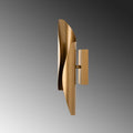Flare Modern Metal Tekli Aplik - Altin