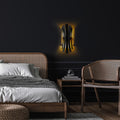 Linea Cift Yonlu Metal Aplik - Siyah