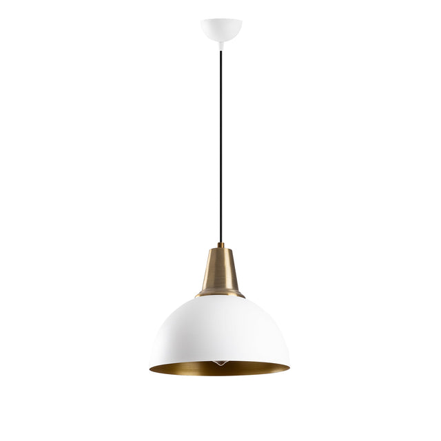 Dome Metal Tekli Sarkıt - Beyaz