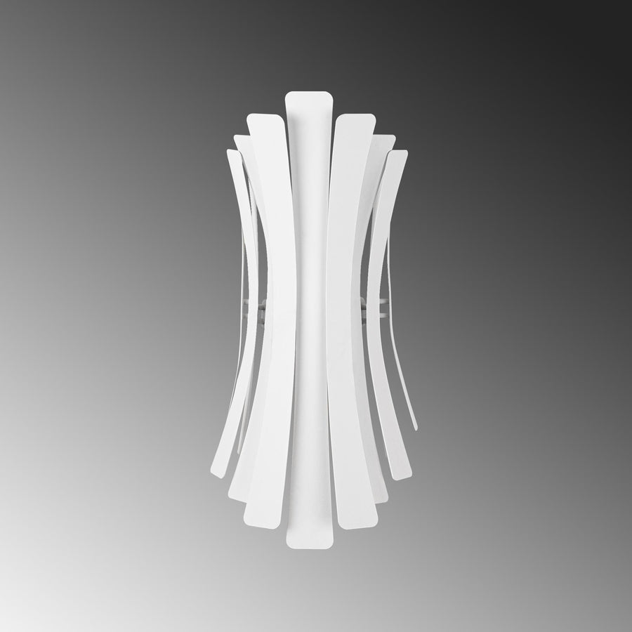 Linea Cift Yonlu Metal Aplik - Beyaz